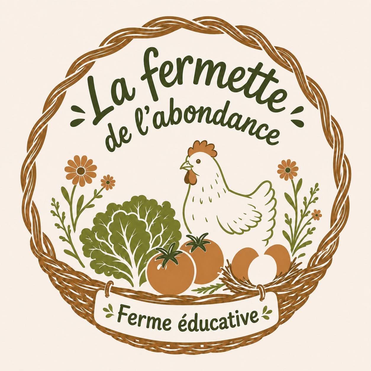 Fermette de l'Abondance Logo